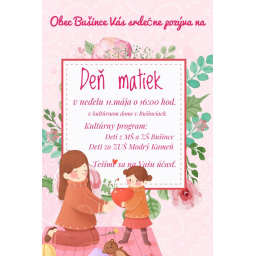 Deň matiek - 11.mája 2025 o 16:00 hod.