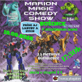 MARION MAGIC COMEDY SHOW v Bušinciach dňa 19.9.2025 o 17:30 hod.